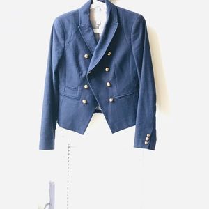 Banana Republic women’s blazer navy blue